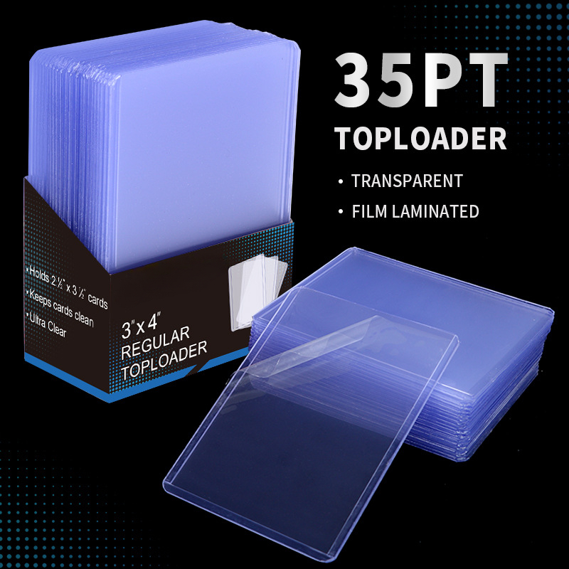 Card Top Loader - 25 топлоадеров, 200 защитных чехлов для