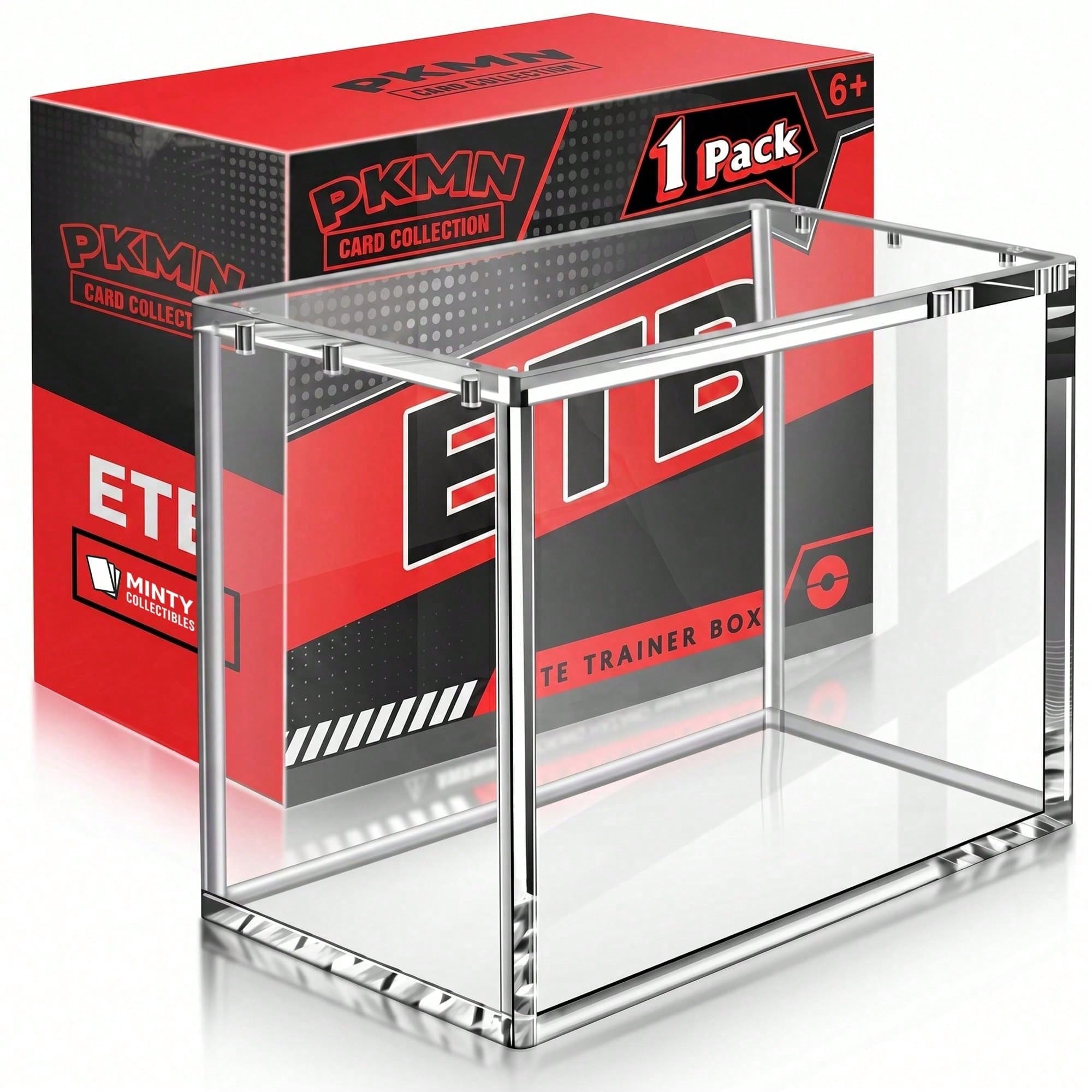 Display Case Acrylic - Прозрачный магнитный акриловый футляр ETB, основание