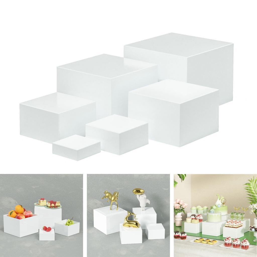 Display Risers Set - Набор акриловых подставок для фуршета: разноразмерные