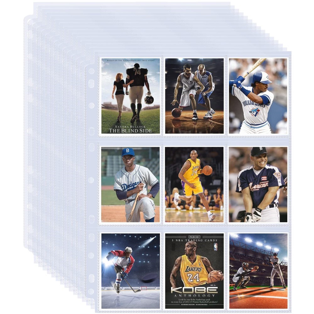 Trading Card Binder - 50 листов с 9 карманами для
