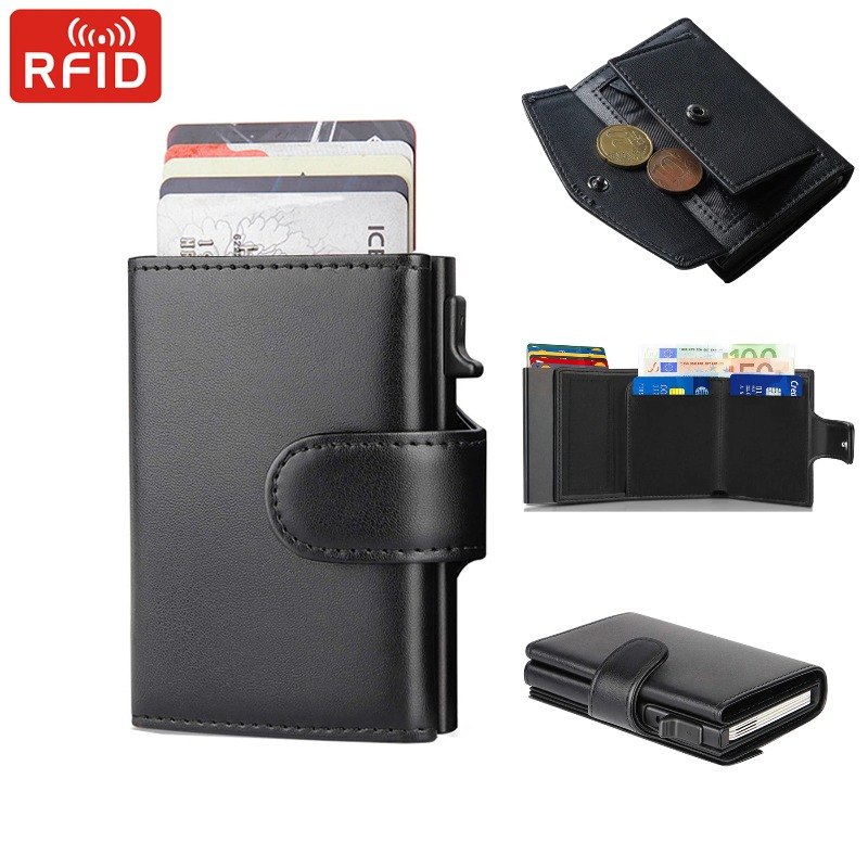 Металлический чехол для визитн – обзор и цена Card Top Loader