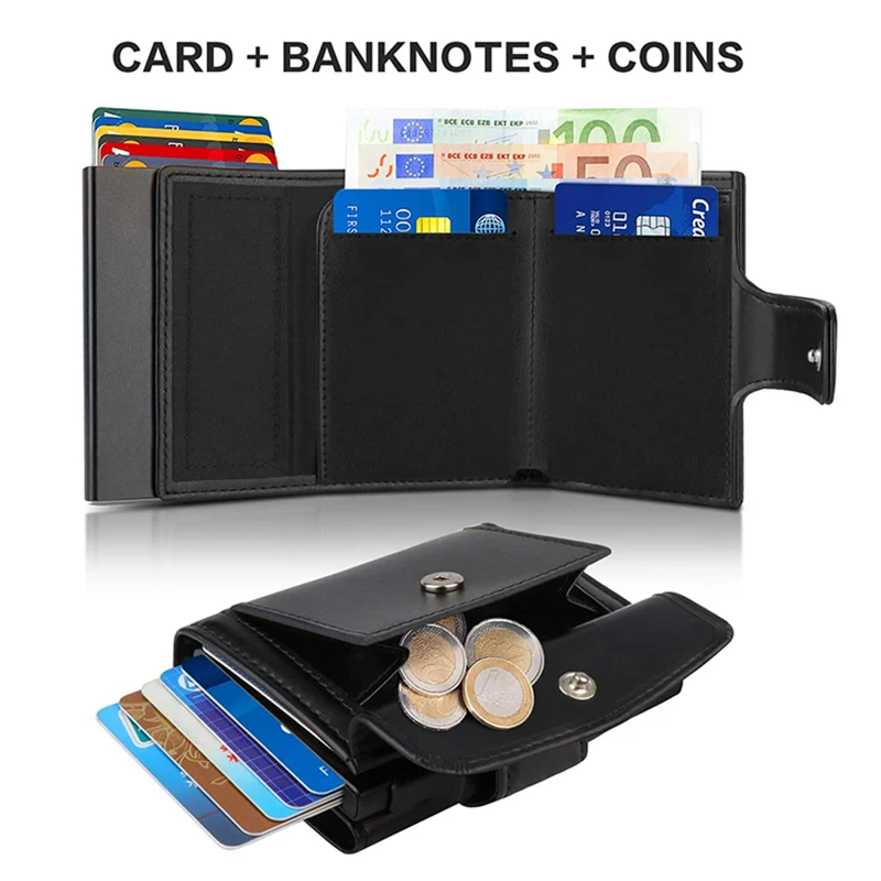 Металлический чехол для визитн – обзор и цена Card Top Loader