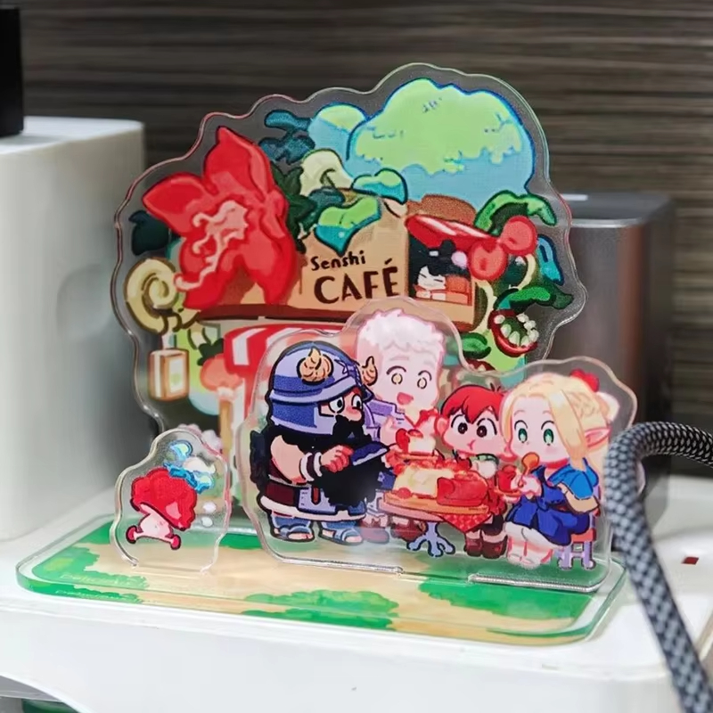 Аниме «Вкусное в подземелье» М – обзор и цена Figma Stand Set