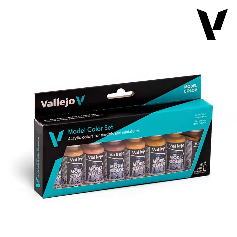 Набор акриловых красок Vallejo – обзор и цена Tamiya Model Paint Set