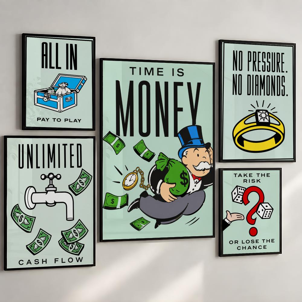 Настенный постер «Монополи» от – обзор и цена Hasbro Game Monopoly
