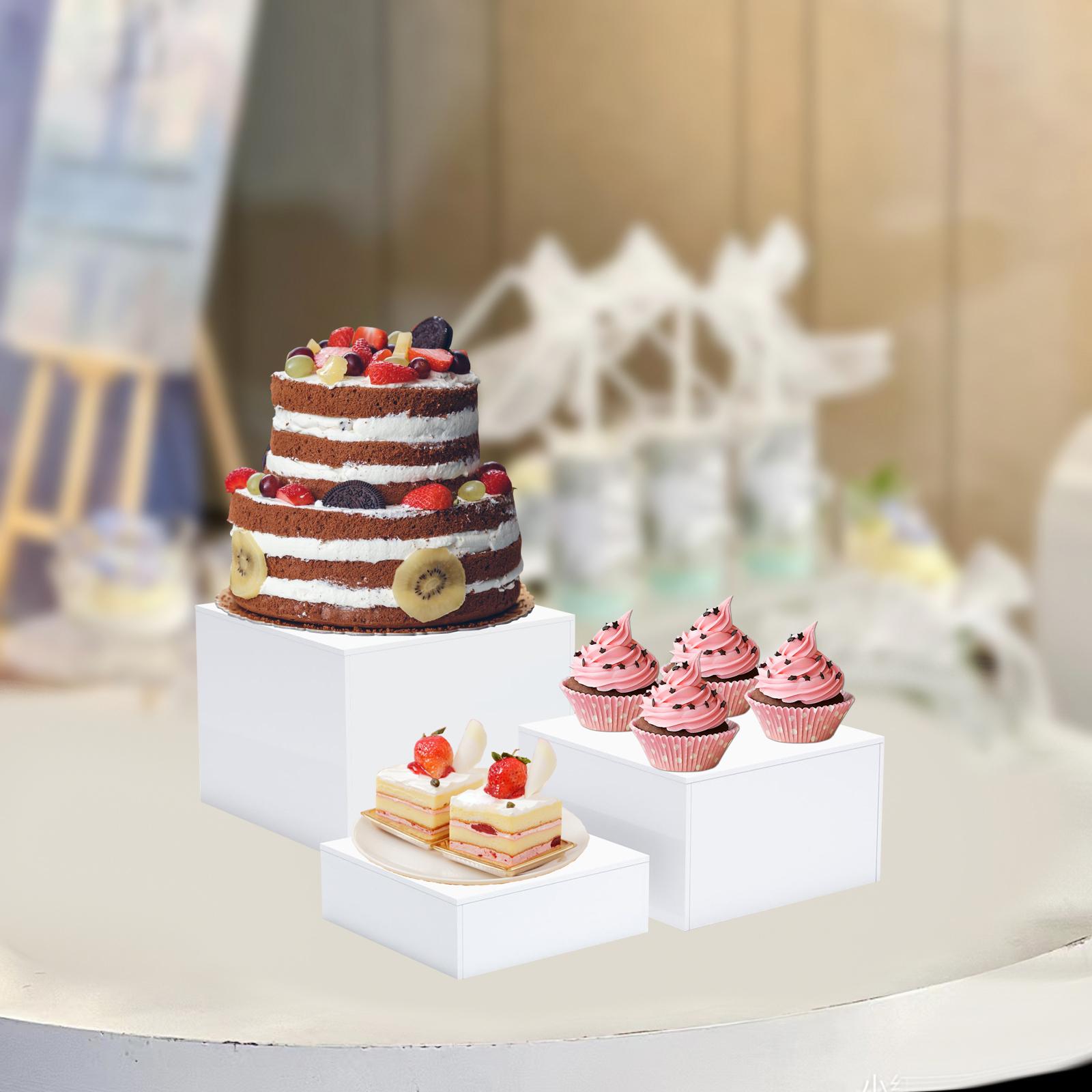3x стойки для шведского стола, – обзор и цена Display Risers Set