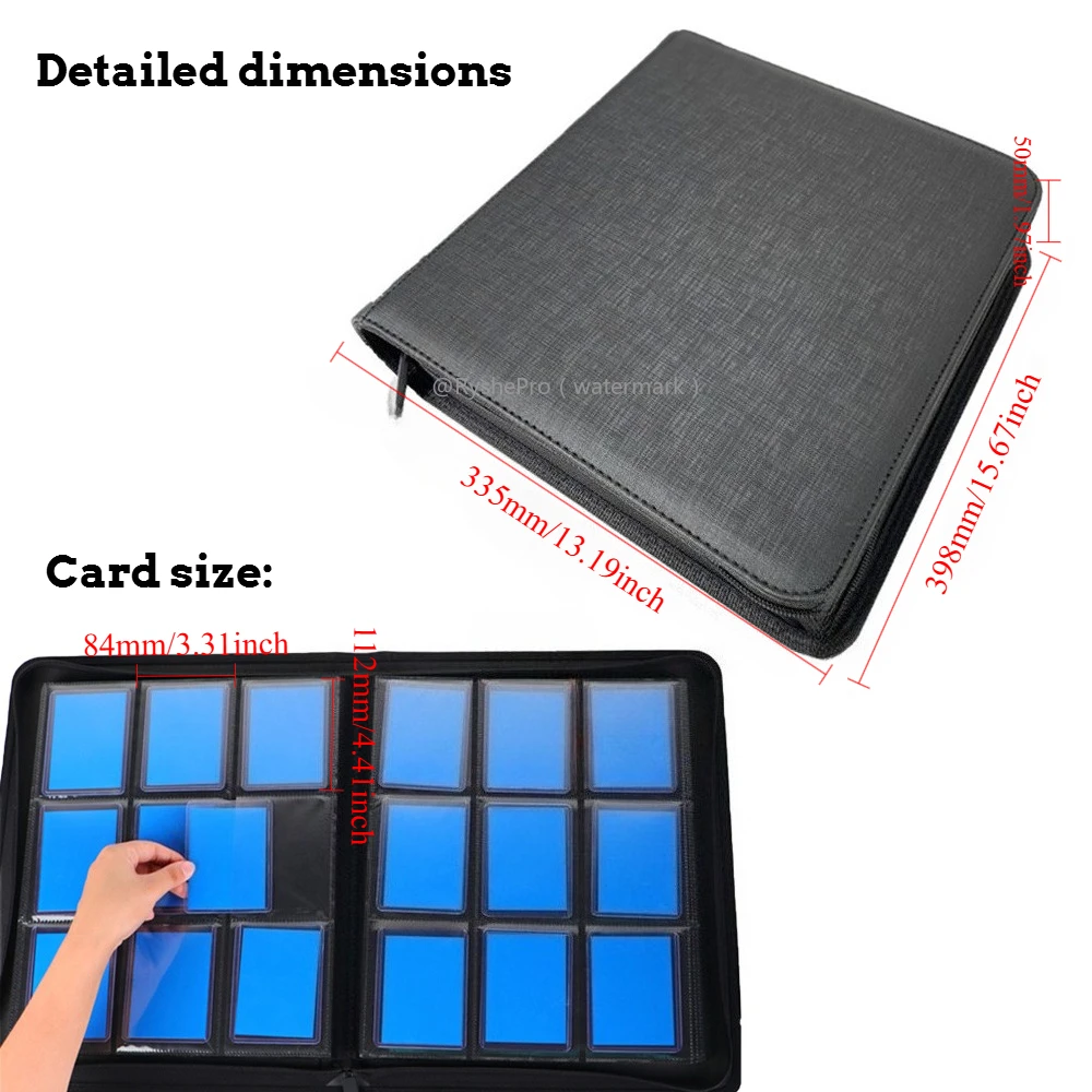 9 карманов, папка для верхней  – обзор и цена Card Top Loader