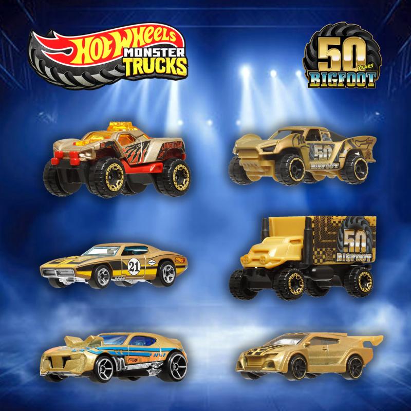 Набор из 11 литых машинок Hot  – обзор и цена Hot Wheels Car Monster Trucks