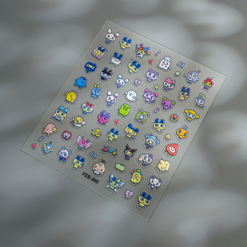 Новые электронные 3D-наклейки  – обзор и цена Bandai Model Tamagotchi